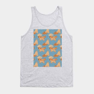 night butterflies pattern Tank Top